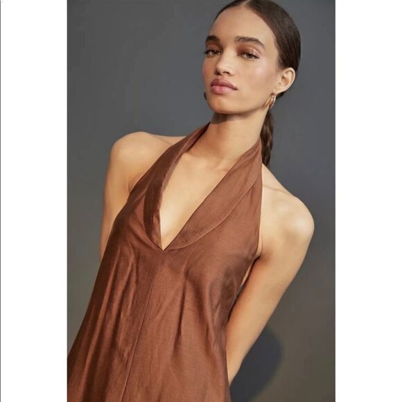 Anthropologie x Nikita Mhaisalkar Flounced Maxi Dress Size 0P - Picture 2 of 6